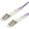 Image de ROLINE Câble FO 50/125µm, LC/LC, OM4, violet 10m - Neuf