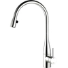 Image de KWC Eve 3, mitigeur de lavabo, chromé, avec éclairage LED, haute pression