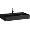 Image de LAUFEN Kartell lavabo à encastrer, 3 trous pour robinet, avec trop-plein, 800x460mm, H8103360201081