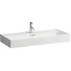 Image de LAUFEN Kartell lavabo à encastrer, 1 trou pour robinet, avec trop-plein, 1000x460mm, H8103377571041