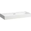 Image de LAUFEN Kartell lavabo à encastrer, sans trou pour robinet, avec trop-plein, 1000x460mm, H8103374001091