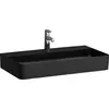 Image de LAUFEN VAL lavabo, encastré, 3 trous de robinetterie, avec trop-plein, 750x420mm, H8102857161081