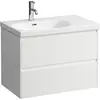 Image de LAUFEN LANI pour meuble sous-lavabo Lua, 2 tiroirs, SoftClose, pour tablette WC droite, 750x515x445mm, H4035921122601