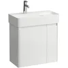 Image de Laufen Base 2.0 Pour Sous-lavabo Val, 2 Portes, Softclose, Pour