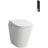 Image de Laufen Cleanet Meda Wc Sur Pied, Avec Wc Douche À Poser, Silent