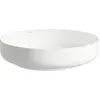 Image de LAUFEN SONDO Cuvette de lavabo, ronde, sans trou pour robinet, sans trop-plein, 400x400x102mm, H512SO40001121