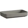 Image de LAUFEN STREAM vasque, rectangulaire, sans trou pour robinet, sans trop-plein, 599x349x118mm, H512SR67071121