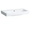 Image de Laufen - Pro S - Lavabo 850x460 Mm, Sans Trou Pour Robinetterie, Avec Lcc, Blanc H8139654001091