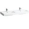 Image de Laufen - Pro S Lavabo Double, 1 Trou Pour Robinet, Avec Trop-plein,
