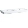 Image de Laufen - Pro S Lavabo Double, Sans Trou Pour Robinet, Avec