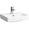 Image de Laufen - Pro S - Lave-mains, 45x34 Cm, 1 Trou Pour Robinetterie, Blanc H8159610001041
