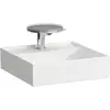 Image de Laufen - Kartell Lave-mains, Encastré, 1 Trou Pour Robinet, Sans