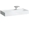 Image de Laufen - Kartell Lavabo, Encastré, Tablette À Gauche, 1 Trou Pour