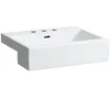 Image de Laufen - Living City Lavabo Semi-encastré, Avec Trop-plein, 3 Trous