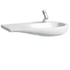 Image de Laufen - Il Bagno Alessi One - Lavabo À Poser 900x500 Mm, Avec 1 Point D'Amorçage, Avec Lcc, Blanc H8149764001041