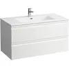 Image de LAUFEN Pro S Set 1000, lavabo, 1 trou de robinetterie, trop-plein, meuble sous-lavabo inclus, 2 tiroirs, 1000x500mm, H8619654631041