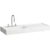 Image de Laufen - Kartell Lavabo, Encastré, Tablette À Droite, 2 Trous Pour