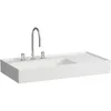 Image de Laufen Kartell Lavabo, Tablette Droite, 1 Trou Pour Robinetterie,