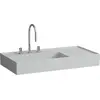 Image de LAUFEN Kartell lavabo, 3 trous pour robinets, sans trop-plein, tablette à droite, 900x460mm, H8103387591581