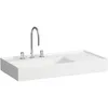 Image de Laufen - Kartell Lavabo, 2 Trous Pour Robinets, Sans Trop-plein,