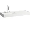Image de Laufen - Kartell Lavabo, Encastré, Tablette À Droite, 3 Trous Pour
