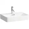 Image de Laufen - Val - Lavabo, 60x42 Cm, Avec Trop-plein, Trou Pour Robinet, Blanc H8102830001041