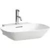 Image de Laufen - Ino Lavabo, Sans Trou Pour Robinet, Avec Trop-plein,