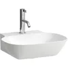 Image de Laufen - Ino Lave-mains, 1 Trou Pour Robinet, Sans Trop-plein,