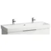 Image de Laufen - Pro S Lavabo, 2 Trous Pour Robinets, Avec Trop-plein,