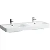 Image de Laufen - Pro S Lavabo Double, 3 Trous Pour Robinet, Avec