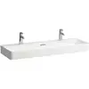 Image de Laufen - Val Lavabo, Encastré, 2 Trous De Robinetterie, Avec