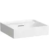Image de Laufen Kartell Lavabo À Encastrer, Sans Trou Pour Robinet, Avec