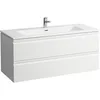 Image de Laufen Pro S - Meuble Avec Lavabo, 1200x545x500 Mm, 2 Tiroirs, Blanc Mat H8619674631041