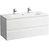 Image de LAUFEN Pro S Set 1200, lavabo, 2 trous pour robinet, trop-plein, meuble sous-lavabo inclus, 2 tiroirs, 1200x500mm, H8619674801071