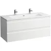 Image de Laufen - Pro S Set 1200, Lavabo, 2 Trous Pour Robinet, Trop-plein,