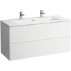 Image de Laufen - Pro S Set Base 1200, Lavabo, 2 Trous Pour Robinet,