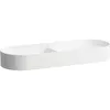 Image de Laufen - Sondeur Mobile À Double Lavabo, Sans Trou Pour Robinet,