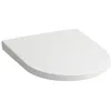 Image de Siège de WC Laufen Pro, avec couvercle, amovible, avec abaissement automatique, pour fixation dans une cavité, 445x370mm, H8916010000001, Couleur: blanc en occasion ou reconditionné