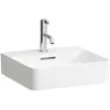 Image de Laufen - Val Lave-mains, 1 Trou De Robinetterie, Avec Trop-plein,