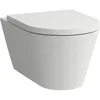 Image de Laufen - Kartell Wc Suspendu, Chasse Deau Basse, Sans Rebord,