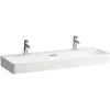 Image de Laufen - Val Lavabo, Encastré, 2 Trous De Robinetterie, Avec