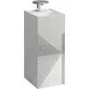Image de LAUFEN Kartell Lave-mains, posé, 3 trous pour robinet, sans trop-plein, 375x435x900, H811331D011581
