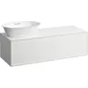 Image de LAUFEN The New Classic Sideboard, découpe à gauche, 1175x455x345mm, 1 tiroir, pour bac à linge H812852/3, H4060810856311