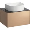 Image de Tiroir Sonar courant, 1 tiroir, adapté aux cuvettes des lavabos 812340, 812341, 812342, 812343, découpe au milieu pour le lavabo, H4054010341411