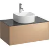 Image de Tiroir Sonar en cours d'utilisation, 1 tiroir, adapté aux cuvettes des lavabos 812340, 812341, 812342, 812343, découpe au milieu pour le lavabo et le robinet, H4054150341411