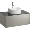 Image de Tiroir Sonar en cours d'utilisation, 1 tiroir, adapté aux cuvettes des lavabos 812340, 812341, 812342, 812343, découpe au milieu pour le lavabo et le robinet, H4054150341421