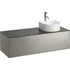 Image de Tiroir Sonar courant, 1 tiroir, adapté aux cuvettes de lavabo 812340, 812341, 812342, 812343, découpe à droite pour le lavabo et le robinet, H4054270341421