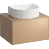 Image de Tiroir Sonar courant, 1 tiroir, adapté aux cuvettes des lavabos 812340, 812341, 812342, 812343, découpe au milieu pour le lavabo, H4054010340411