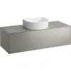 Image de Tiroir Sonar courant, 1 tiroir, adapté aux cuvettes des lavabos 812340, 812341, 812342, 812343, découpe au milieu pour le lavabo, H4054210340421