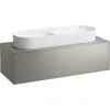 Image de Tiroir Sonar courant, 1 tiroir, convient pour lavabo H812348, H812349, découpe au milieu pour lavabo, H4054710340421